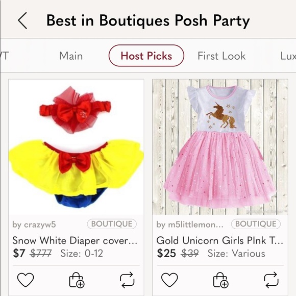 Snow White Diaper cover & head band new Disney - Picture 5 of 5